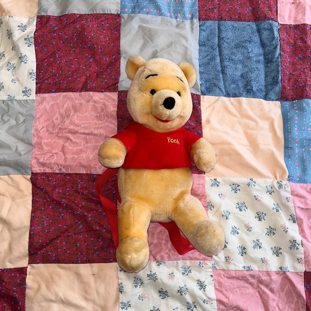 Winnie the Pooh plush backpack